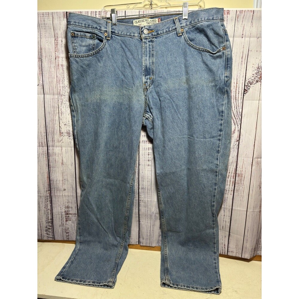 Vintage Levi's 550 Women's Jeans 20M Relaxed Tapered Light Wash Made Mexico